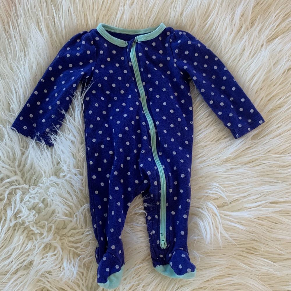 Cat and Jack Footie Pajamas